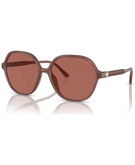 michael kors damen sonnenbrille monogramm|Michael Kors Women's Polarized Sunglasses, Bali .